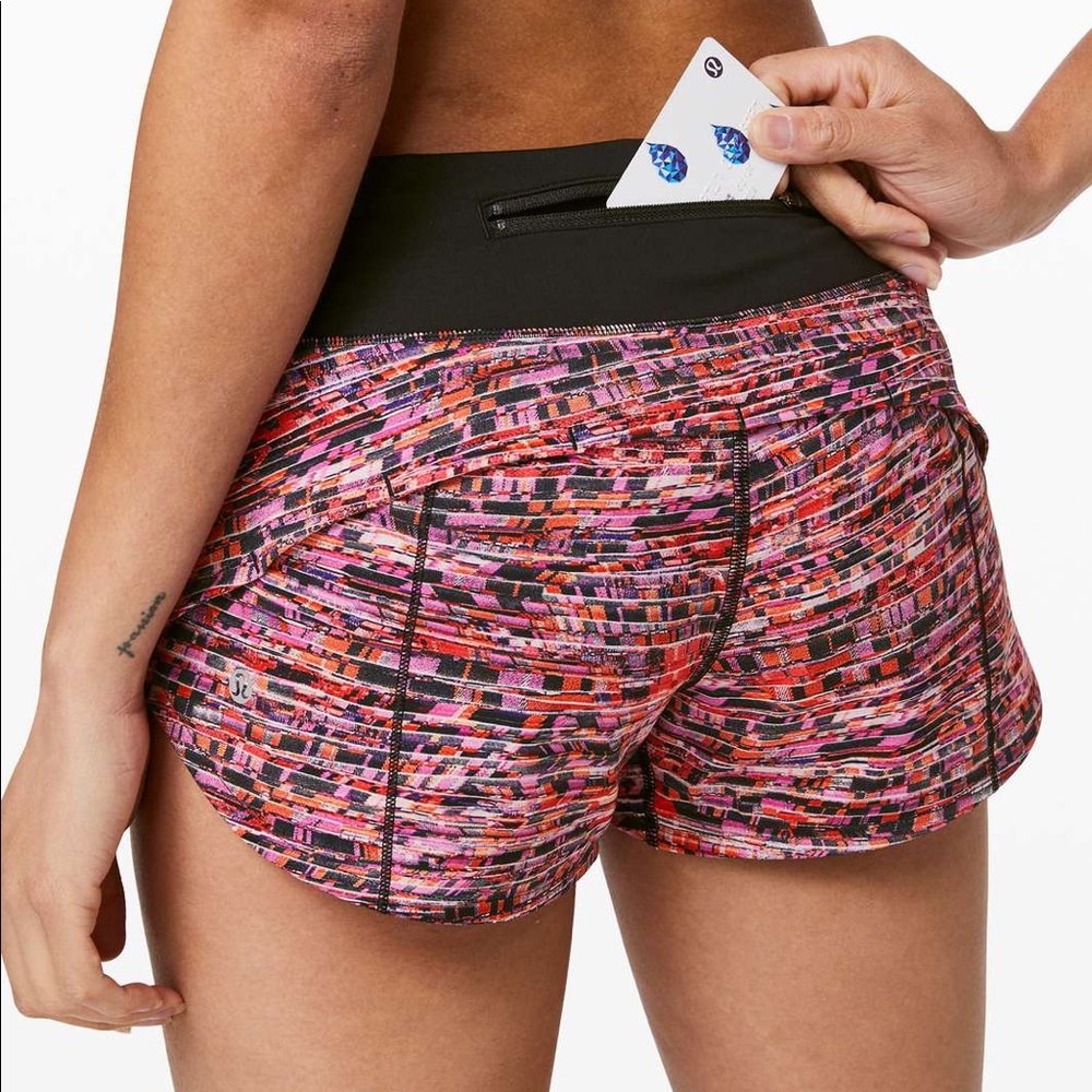 Multi-color lulu speed up shorts